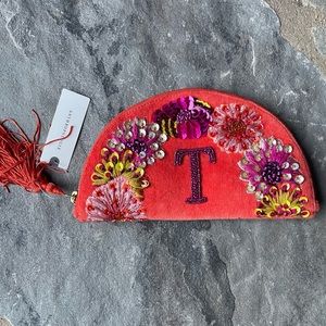 Monogram Crescent Pouch-T